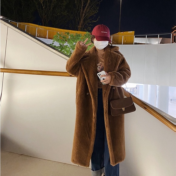🧸Teddy Bear 100% Wool Coat - Picture 8 of 13
